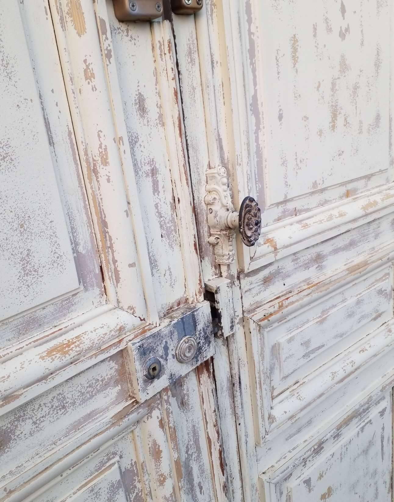 Pair of antique doors