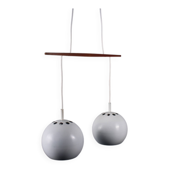 Lampe à suspension, design danois, années 1960