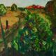 Oil on Swedish canvas "Autumn Landscape", Wimar 48