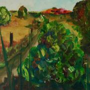 Oil on Swedish canvas "Autumn Landscape", Wimar 48