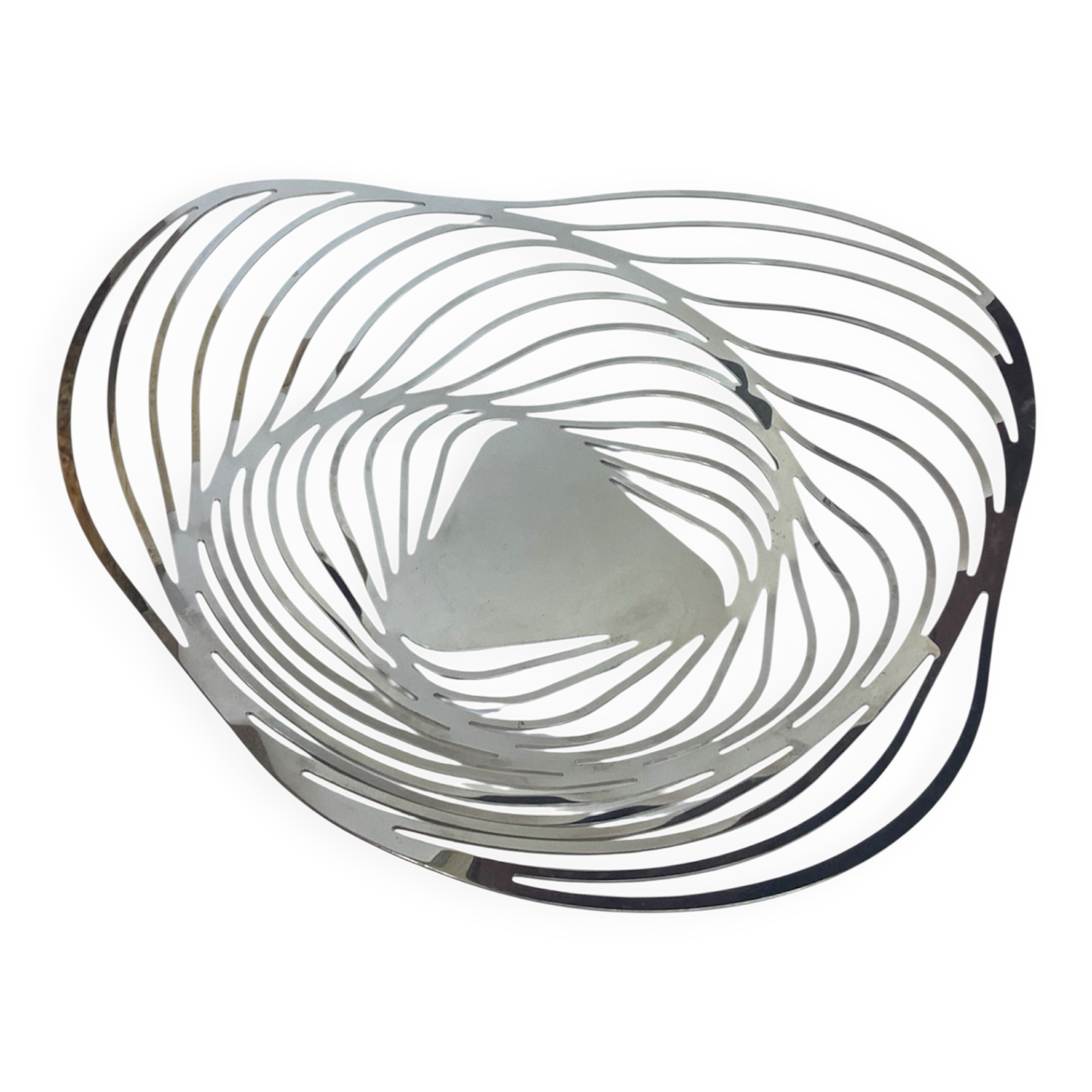 Alessi fruit bowl – Iconic design in steel – Stainless steel 18/10