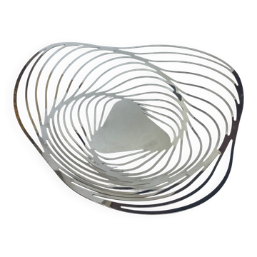 Corbeille à fruits Alessi – Design iconique en acier – Inox 18/10