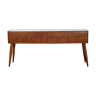 Mid-Century Italian modern wood sideboard from 50s