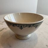 Small ironstone bowl with green pattern