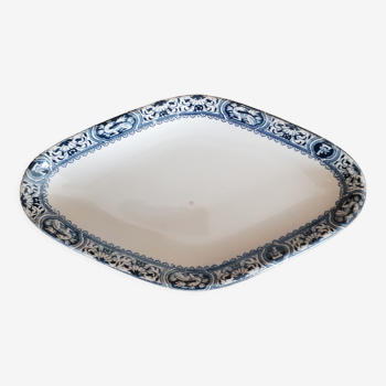 Dish in earthenware of Salins model François 1er