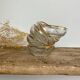 6 coupelles et le saladier verre vintage