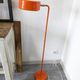 Large vintage orange lamp by Anders Pehrson for the Atelje Lyktan 1970