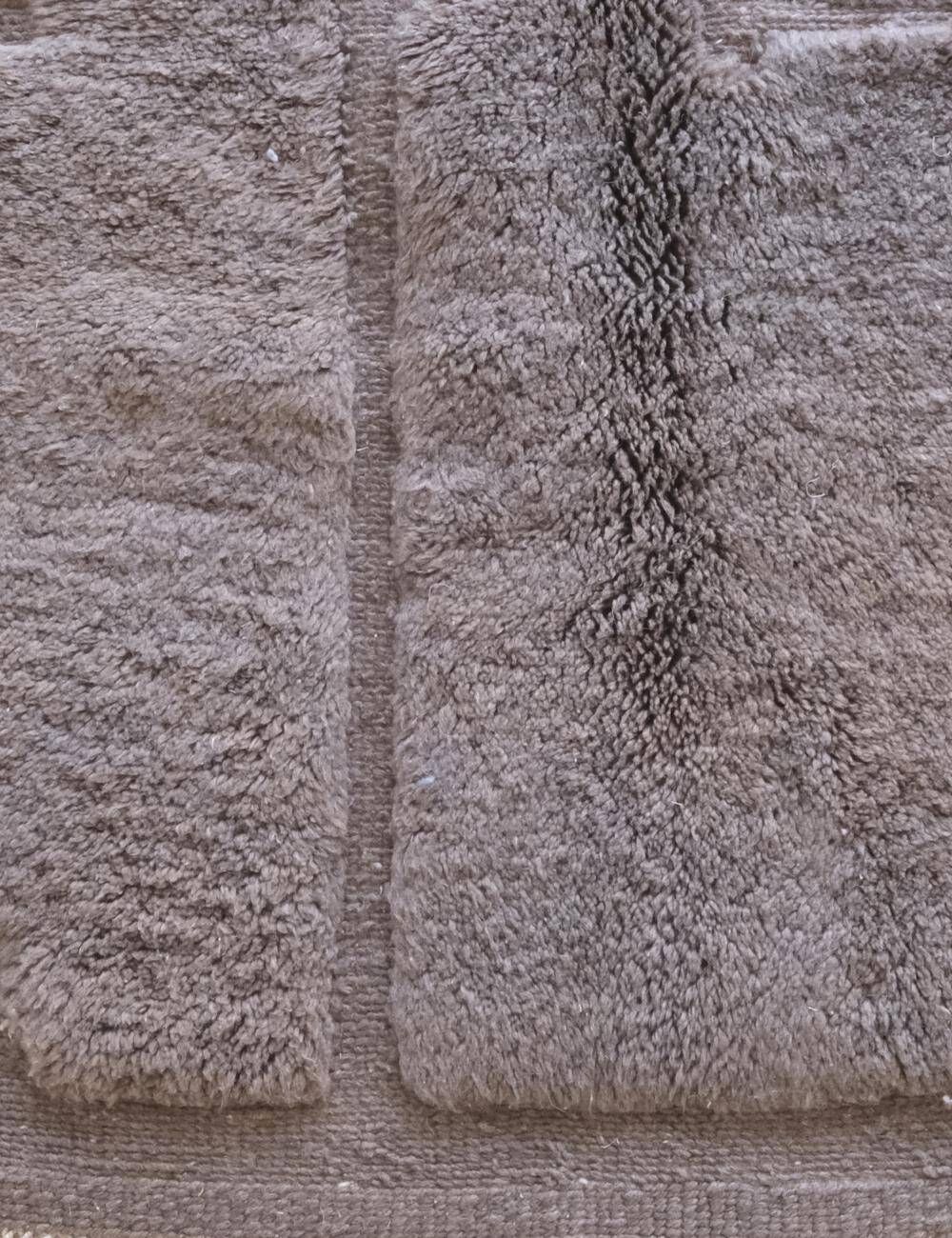 Taupe Beni Mrirt Rug - 250 x 167 cm