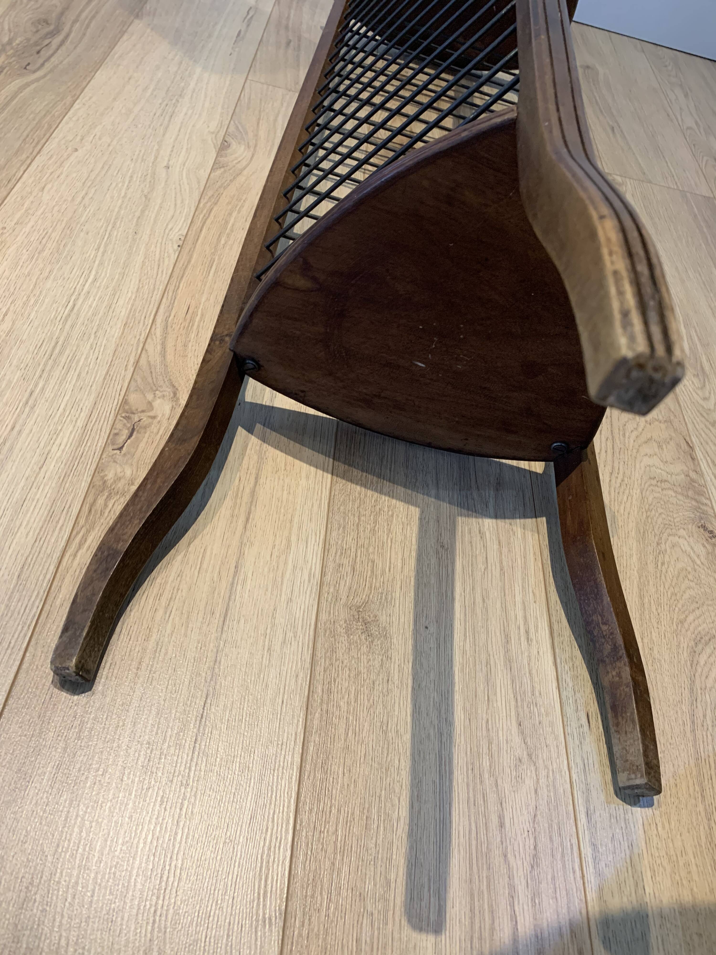 Rare hotel furniture restaurant door antique 19th mahogany plate