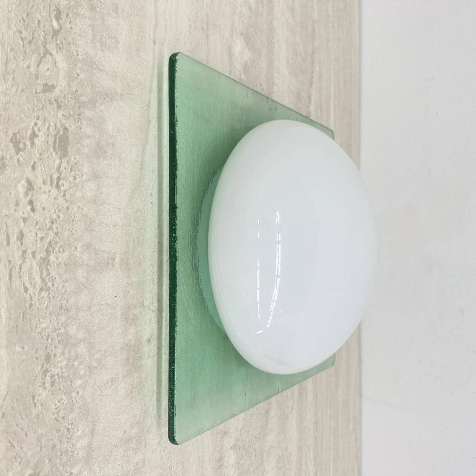 Postmodern glass wall lamp Vetri Murano, 1980s, Italy