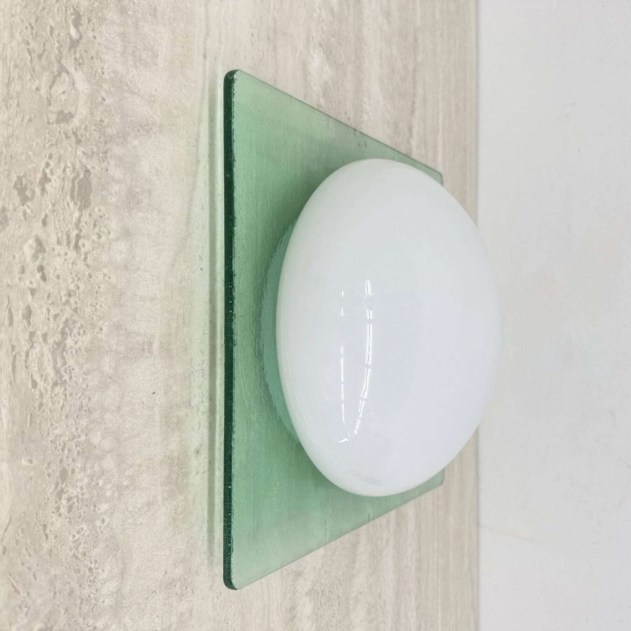 Postmodern glass wall lamp Vetri Murano, 1980s, Italy