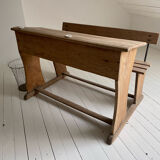 Double school desk
