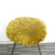 Tabouret tripode avec assise moumoute des années 60