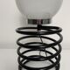 Vintage spring lamp black style Ingo Maurer Grand Modele