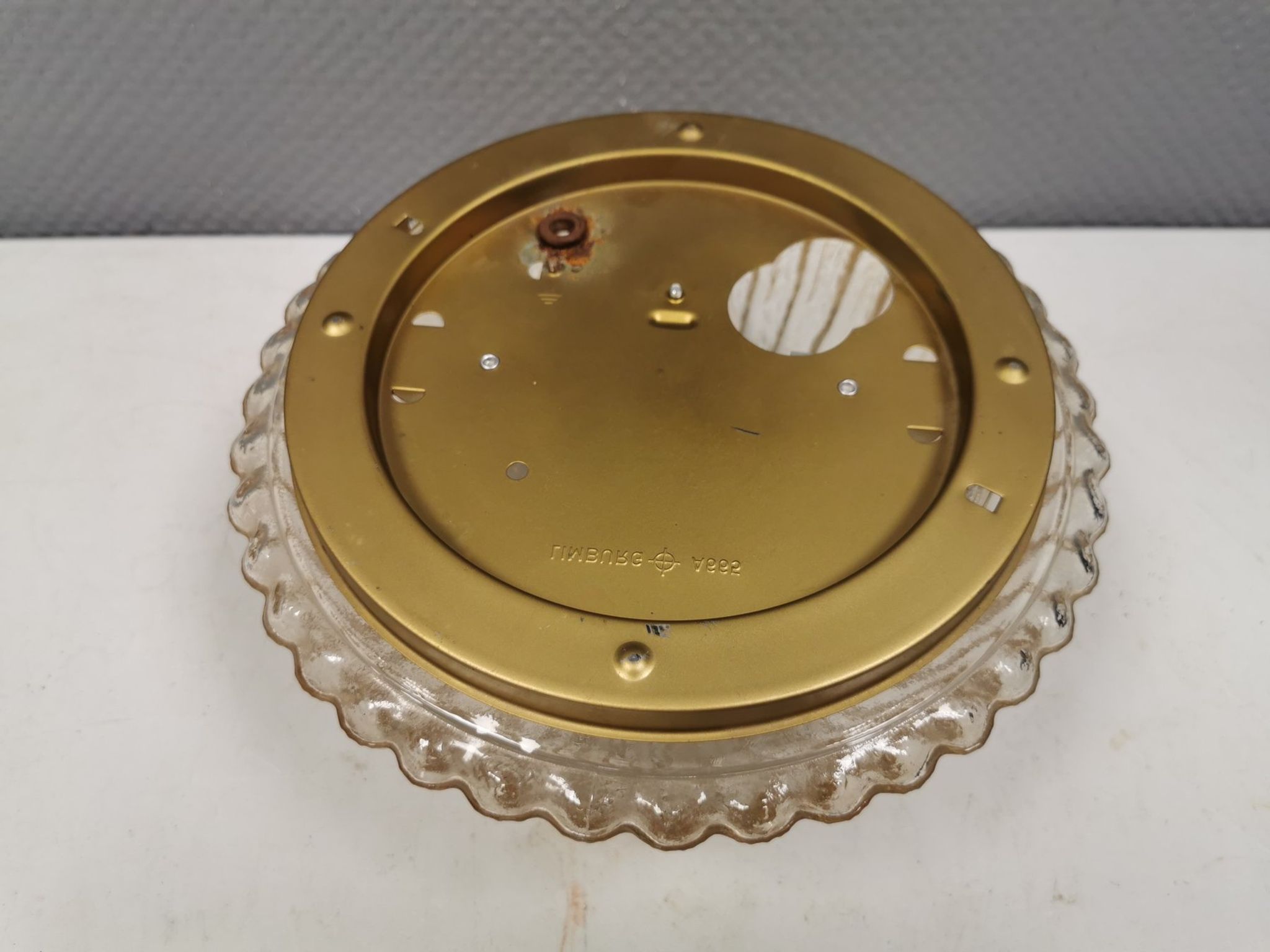 Large ceiling lamp, from German Limburg 1970-80s
