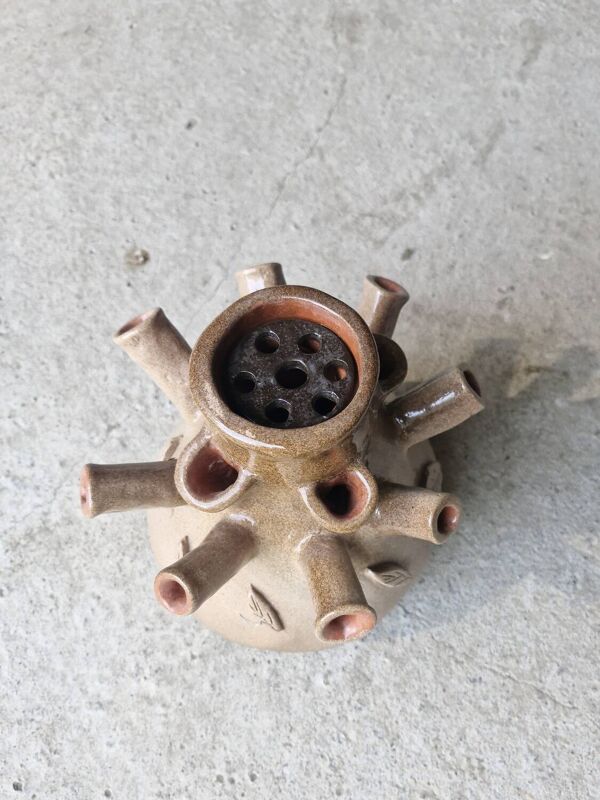 Vase soliflore ou bougeoire anémone