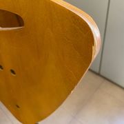 80s Italian chairs, in wood and metal