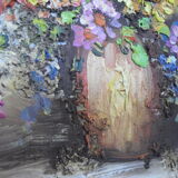 Oil on canvas signed