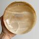 Onyx marbled pedestal bowl