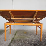 Scandinavian teak coffee table that can be upgraded to a dining table