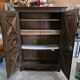 Antique solid oak wardrobe – late 18th / early 19th century – rustic