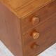 Petite commode en pin scandinave vintage