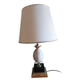 Ostrich egg lamp, Oxford model, Maison Barbier, 70'S