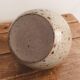 Antique spherical lamp base in pyrite stone