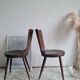 Set of 4 Scandinavian chairs from the 1960s.