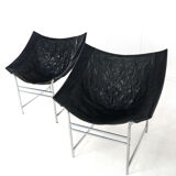 Set of 2 Gerard van den Berg for Montis Swing armchairs