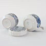 Vintage 1970s Raul da Bernarda Tea Set from Alcobaça, Portugal