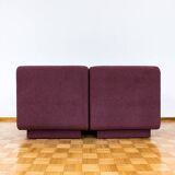Purple Modular Sofa, 1978, Germany