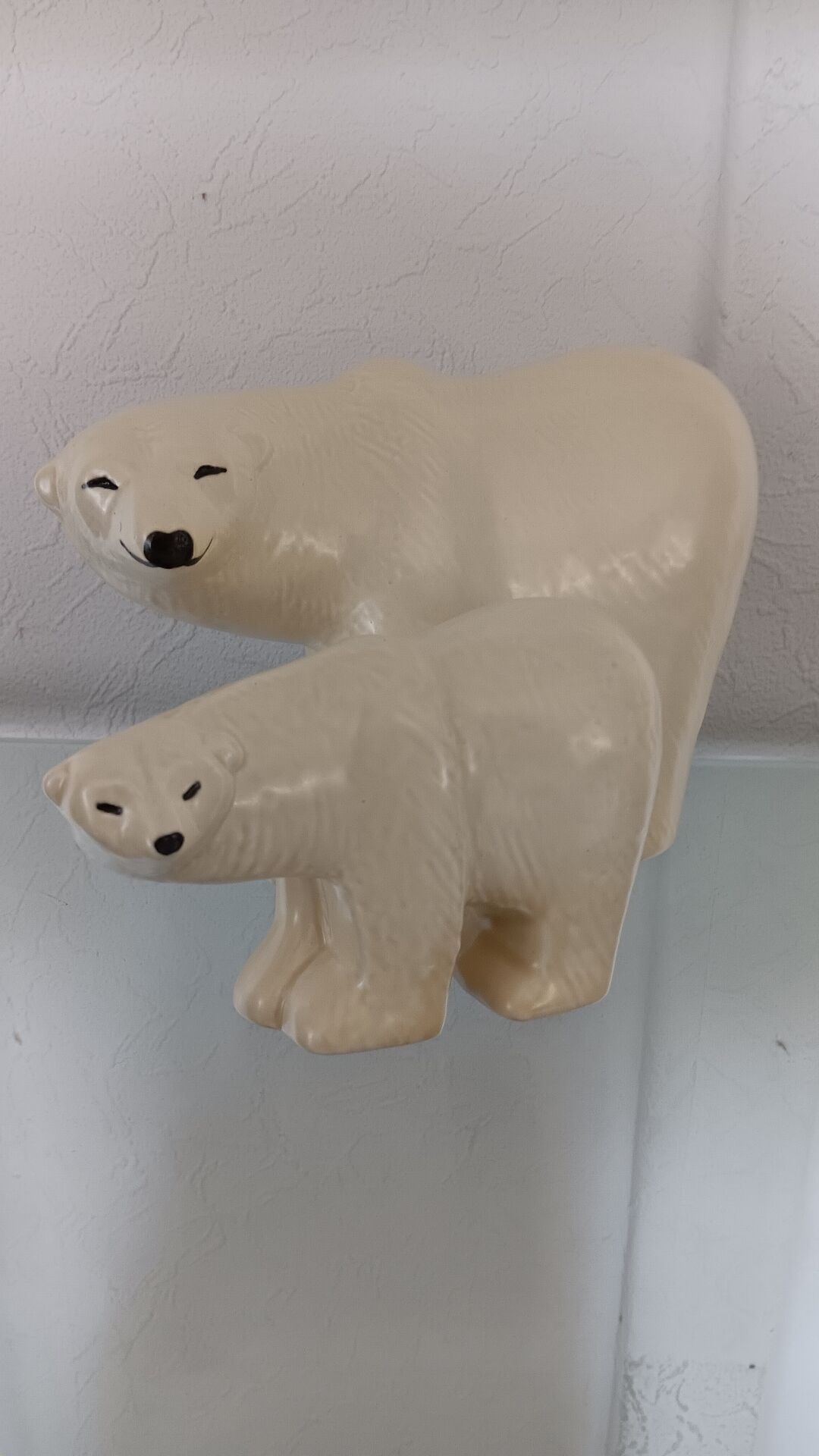 Polar Bear Duo from the Lilla Zoo series by Lisa Larson