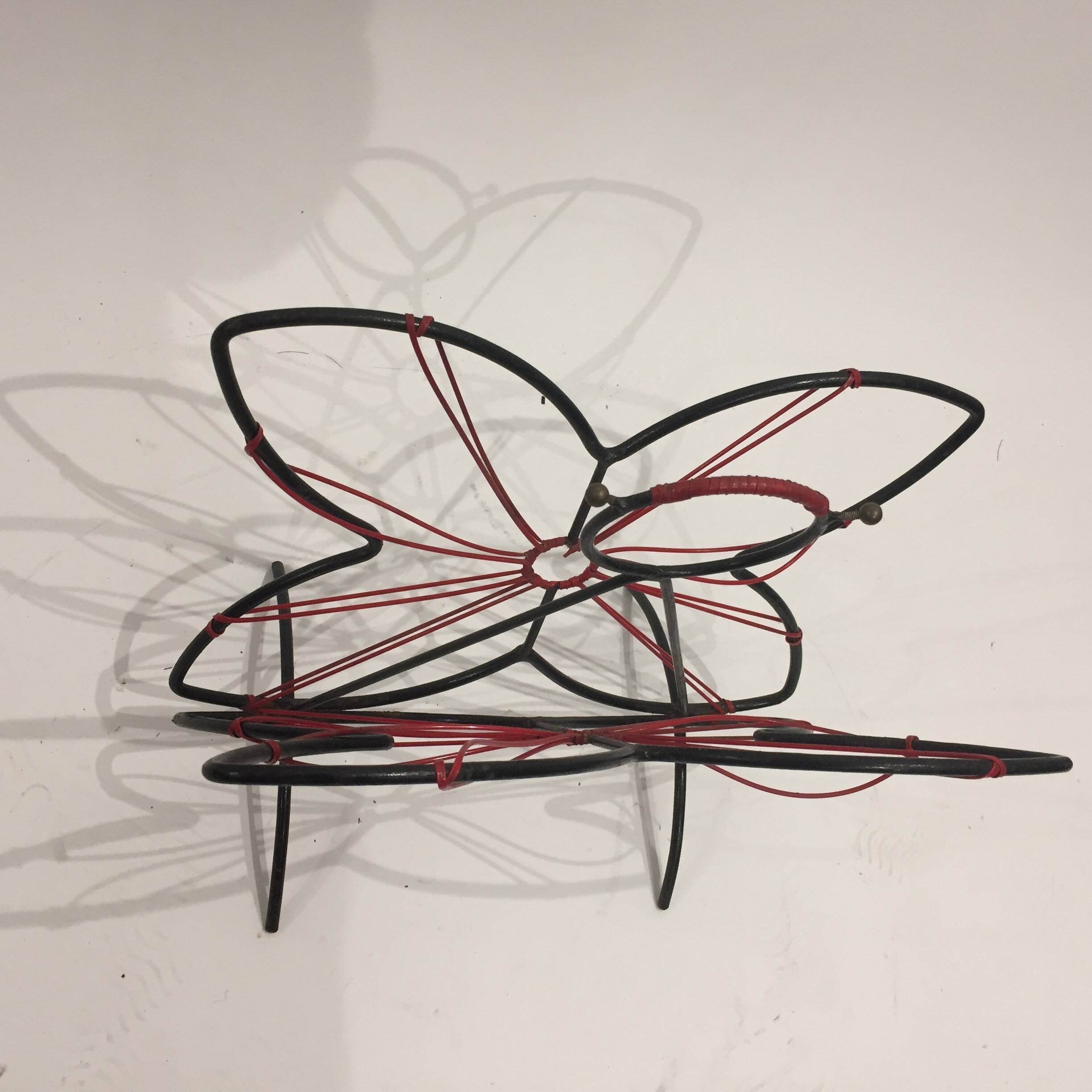 Butterfly magazine rack