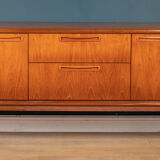 Retro Teak 1960s Meredew Mid Century Sideboard On Hairpin Legs