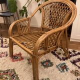 Fauteuil en rotin