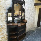 Napoleon III showcase shelf