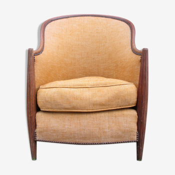 Fauteuil bergere de style Louis XVI art-deco