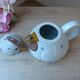 Hen-shaped sandstone teapot made in japan