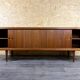 1960s 1970s Teak Sideboard Credenza H.W. Klein Bramin Danish Modern Design