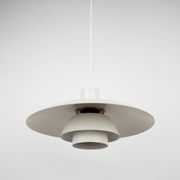 Suspension vintage danoise PH 4/3 par Poul Henningsen, Louis Poulsen, 1966