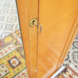 Blond wood wardrobe 60s