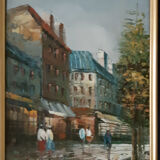 Tableau scène parisienne d’après Henri Rogers