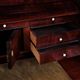 Chatol - Hand polished mahogany - Mother of pearl fittings & leg knobs - Year 1860s