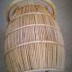 Bar on wheels vintage rattan
