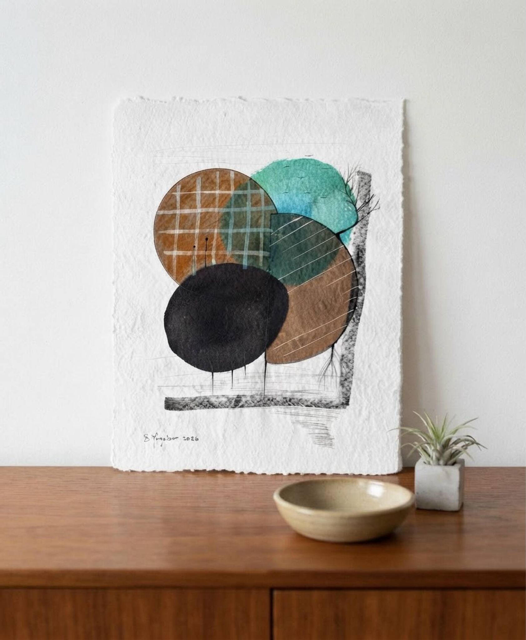 Original abstract drawing