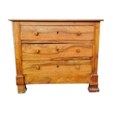 English dresser in solid walnut