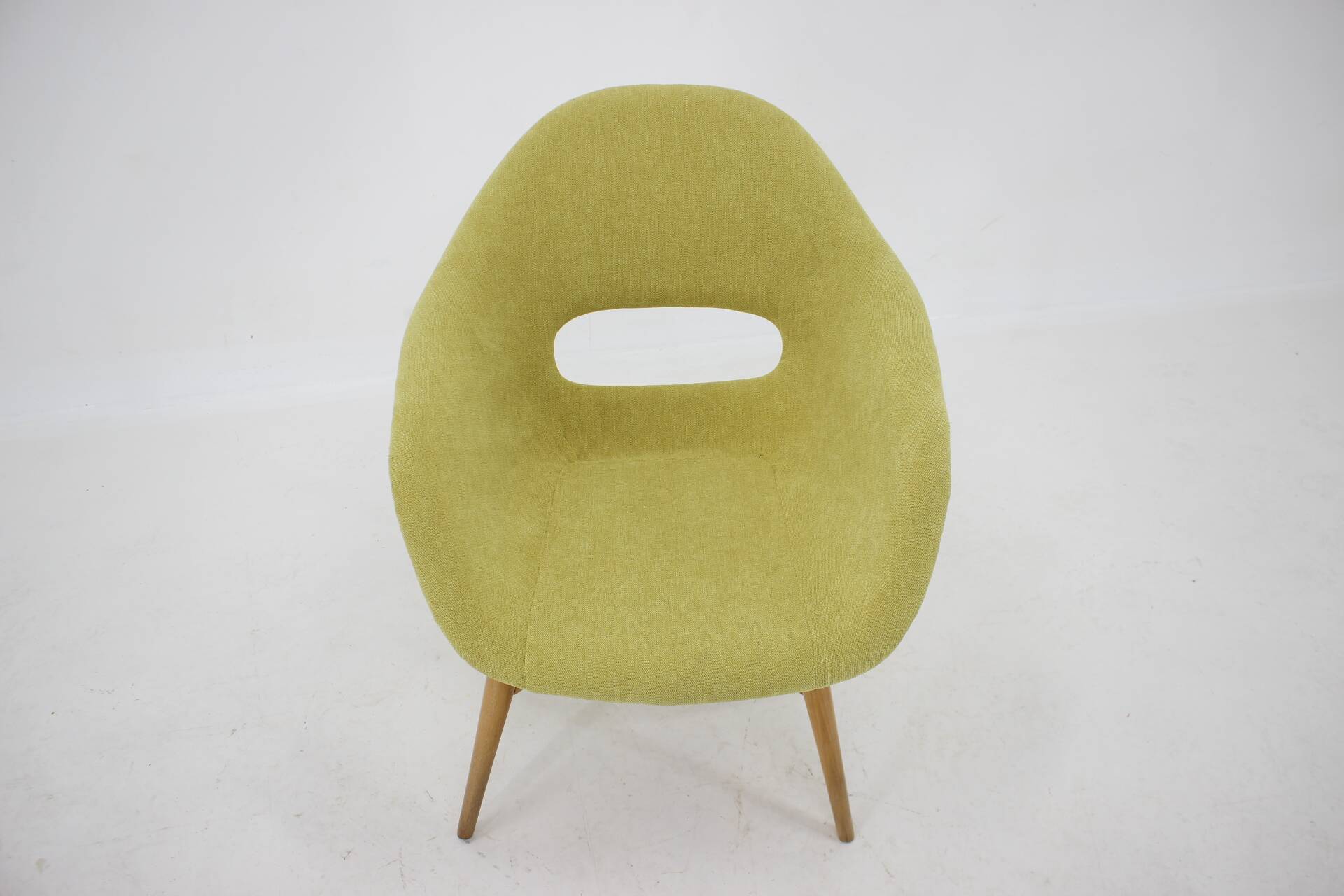 1960s Miroslav Navratil Shell Lounge Chair, Czechoslovakia