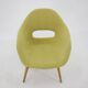1960s Miroslav Navratil Shell Lounge Chair, Czechoslovakia
