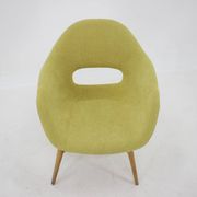1960s Miroslav Navratil Shell Lounge Chair, Czechoslovakia